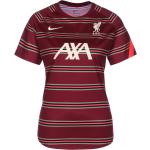 Rote Atmungsaktive Nike Performance FC Liverpool Damensportshirts Größe XS 