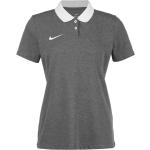 Nike Park 20 Damen Poloshirt dunkelgrau / weiß Gr. S