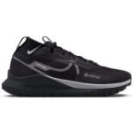 Schwarze Klassische Nike Pegasus Gore Tex Trailrunning Schuhe aus Gummi wasserdicht für Herren Größe 45,5 