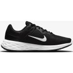 Schwarze Nike Revolution 2 Herrenlaufschuhe Schnürung aus Gummi atmungsaktiv Größe 42,5 