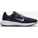 Blaue Nike Revolution 6 Herrenlaufschuhe Schnürung aus Gummi atmungsaktiv Größe 42 