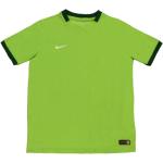 Grüne Kurzärmelige Nike Revolution V-Ausschnitt Herrentrikots aus Polyester Größe M 