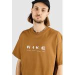 Braune Nike SB T-Shirts aus Baumwolle für Herren Größe L 