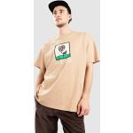 Braune Nike SB T-Shirts aus Baumwolle für Herren Größe M 