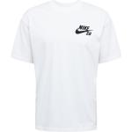 Weiße Nike SB T-Shirts aus Baumwolle Größe M 
