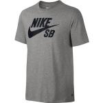 Graue Kurzärmelige Nike SB T-Shirts für Herren Größe XL 