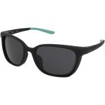 Schwarze Elegante Nike Ovale Sport-Sonnenbrillen aus Kunststoff 