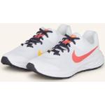 Reduzierte Orange Nike Revolution 6 Flache Sneaker Orangen für Kinder Größe 36,5 