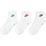 Weiße Nike Essentials Sneakersocken aus Elastan Größe 38 