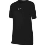 Reduzierte Schwarze Print Nike Big Kinder-T-Shirts aus Baumwolle für Mädchen 