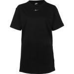 Schwarze Nike Essentials Mini Rundhals-Auschnitt Partykleider aus Jersey für Damen Größe XS 