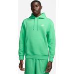 Reduzierte Grüne Klassische Nike Kapuzenpullover aus Fleece für Herren Größe L 