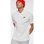 Reduzierte Weiße Klassische Nike Herrenpoloshirts & Herrenpolohemden aus Baumwolle Größe XL 