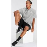Graue Klassische Nike Herrenpoloshirts & Herrenpolohemden aus Baumwolle Größe M 
