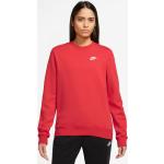 Rote Nike Frühlingsmode aus Fleece für Damen Größe XS 