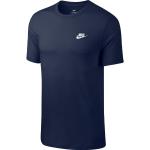 Reduzierte Blaue Klassische Nike T-Shirts aus Baumwolle für Herren Größe S 