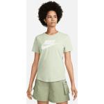 Reduzierte Grüne Nike Essentials T-Shirts für Damen Größe M 