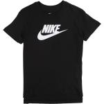 Reduzierte Schwarze Nike Kinder-T-Shirts aus Baumwolle für Mädchen 