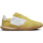 Gelbe Nike Hallenschuhe Schnürung aus Leder für Herren Größe 41 
