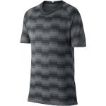 Dunkelgrau Kurzärmelige Nike Academy Kinder-T-Shirts aus Polyester für Jungen Größe 128 