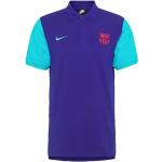 Hellblaue Nike FC Barcelona T-Shirts Barcelona für Herren 
