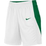 Weiße Nike Basketballshorts aus Polyester für Damen Größe M 