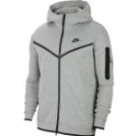 Nike Tech Fleece Sweatjacke Herren in dark grey heather-black, Größe XL