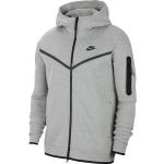 Nike Tech Fleece Sweatjacke Herren in dark grey heather-black, Größe XXL
