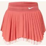 Reduzierte Lachsfarbene Nike Dri-Fit Tennisröcke aus Elastan für Damen Größe M 