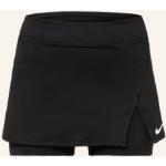 Reduzierte Schwarze Nike Dri-Fit Tennisröcke aus Elastan für Damen Größe S 