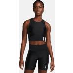 Schwarze Ärmellose Nike Dri-Fit Damensporttops & Damenfunktionstops Größe XS 