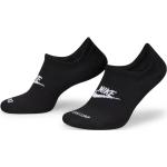 Schwarze Nike Sneakersocken aus Jersey für Damen Größe 38 