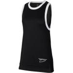 Schwarze Nike Basketball Trikots aus Polyester maschinenwaschbar für Damen 
