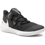 Schwarze Nike Court Damentennisschuhe Schnürung aus Kunststoff atmungsaktiv Größe 45,5 