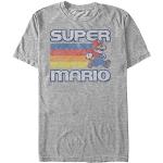 Retro Nintendo Mario T-Shirts Länder für Herren 