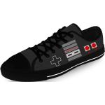 Nintendo Nes Controller Low Top Sneakers Herren Damen Teenager Freizeitschuhe Canvas Laufschuhe 3D Print Leichter Schuh