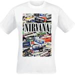 Nirvana Cassettes T-Shirt weiß XXL