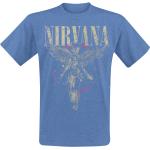 Nirvana In Utero T-Shirt blau meliert