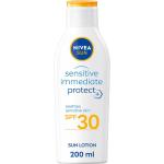 Deutsche NIVEA Sun Sonnenschutzmittel 200 ml LSF 30 mit Jojobaöl für  empfindliche Haut 