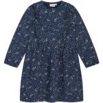 Blaue Langärmelige NOA NOA Kinderkleider aus Jersey für Babys Größe 116 