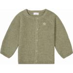 Hellgrüne Langärmelige Noppies Kinderstrickjacken & Kindercardigans aus Baumwolle für Babys Größe 56 