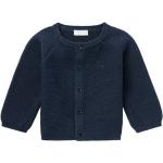 Marineblaue Langärmelige Noppies Kinderstrickjacken & Kindercardigans aus Baumwolle für Babys Größe 68 