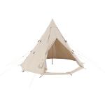 Reduzierte Hellbeige Nordisk Zelte aus Baumwolle für 6 Personen 