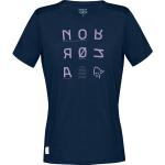 Norrona Svalbard Wool T-Shirt Women Indigo Night/Violet Tulle (Auslaufware) (S)