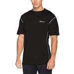 Reduzierte Schwarze T-Shirts aus Polyester für Herren Größe 7 XL Große Größen 