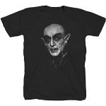Nosferatu Kult Horror Film Blood Feast Evil Dead Vampir Dracula schwarz T-Shirt Shirt 4XL
