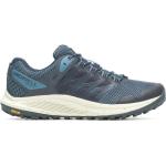 Reduzierte Blaue Merrell Nova Trailrunning Schuhe aus Mesh atmungsaktiv für Herren Größe 43,5 
