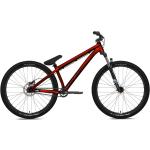 Rote NS Bikes Mountainbikes aus Stahl mit Scheibenbremse 
