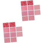 Rote Print Flickenteppiche & Fleckerlteppiche aus Baumwolle 