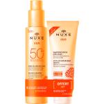 Reduzierte Nuxe Spray Sport Sonnencremes 50 ml LSF 50 mit Vanille für  empfindliche Haut für das Gesicht Geschenkset 